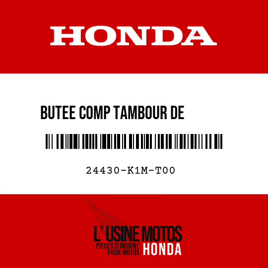 image de 24430-K1M-T00 BUTEE COMP TAMBOUR DE        CHANGEMENT DE VITESSE