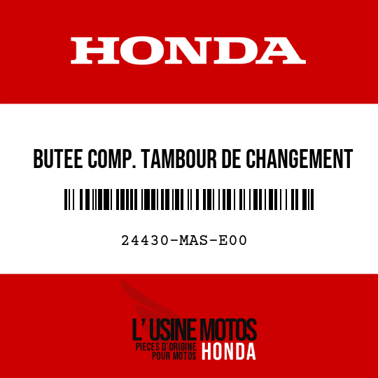 image de 24430-MAS-E00 BUTEE COMP. TAMBOUR DE CHANGEMENT DE VITESSE