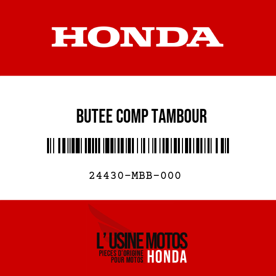image de 24430-MBB-000 BUTEE COMP TAMBOUR