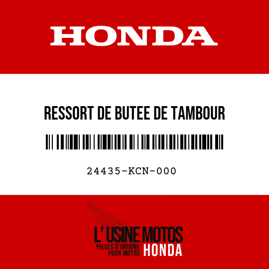 image de 24435-KCN-000 RESSORT DE BUTEE DE TAMBOUR DECHANGEMENT