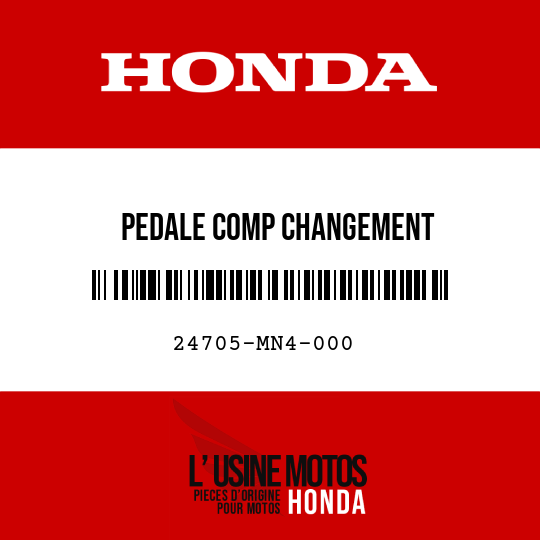 image de 24705-MN4-000 PEDALE COMP CHANGEMENT