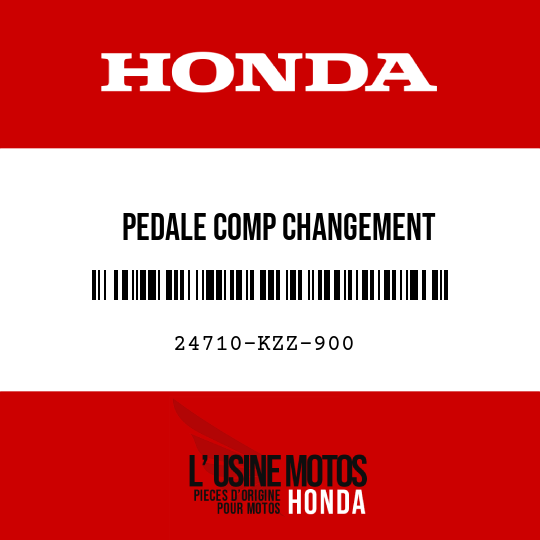 image de 24710-KZZ-900 PEDALE COMP CHANGEMENT