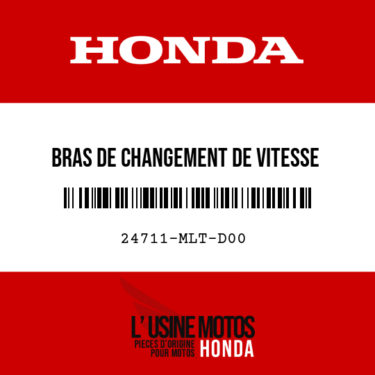 image de 24711-MLT-D00 BRAS DE CHANGEMENT DE VITESSE