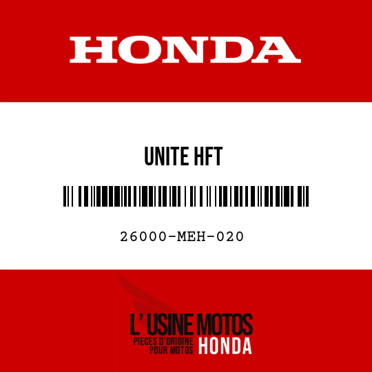 image de 26000-MEH-020 UNITE HFT