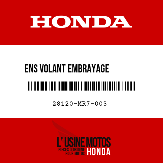 image de 28120-MR7-003 ENS VOLANT EMBRAYAGE         DEMARRAGE