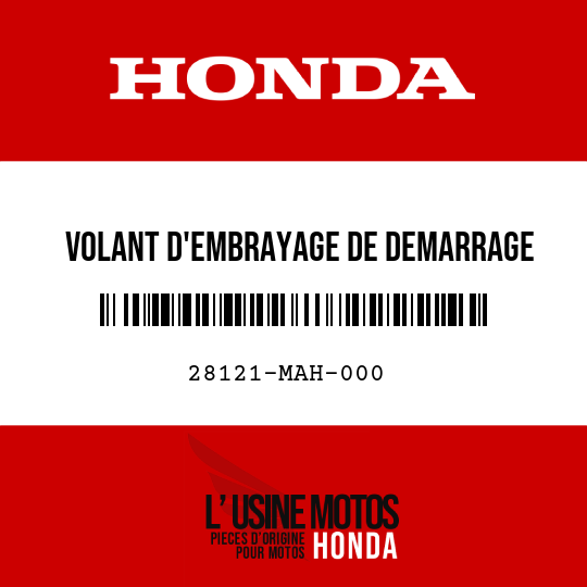 image de 28121-MAH-000 VOLANT D'EMBRAYAGE DE DEMARRAGE