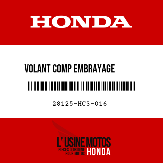 image de 28125-HC3-016 VOLANT COMP EMBRAYAGE        DEMARRAGE