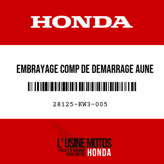 image de 28125-KW3-005 EMBRAYAGE COMP DE DEMARRAGE AUNE VOICE