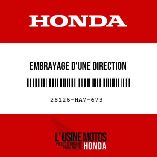 image de 28126-HA7-673 EMBRAYAGE D'UNE DIRECTION