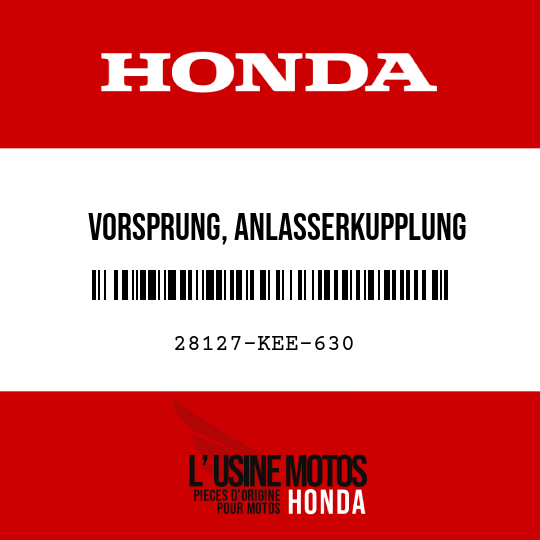 image de 28127-KEE-630 VORSPRUNG, ANLASSERKUPPLUNG
