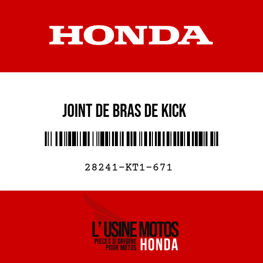 image de 28241-KT1-671 JOINT DE BRAS DE KICK