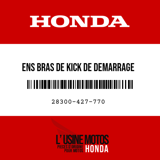 image de 28300-427-770 ENS BRAS DE KICK DE DEMARRAGE