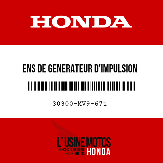 image de 30300-MV9-671 ENS DE GENERATEUR D'IMPULSION D'ALLUMAGE