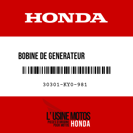 image de 30301-KY0-981 BOBINE DE GENERATEUR          IMPULSIONS (DENSO)