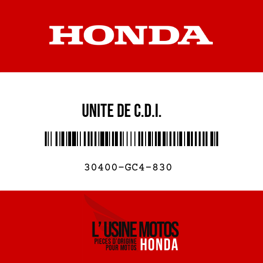 image de 30400-GC4-830 UNITE DE C.D.I.
