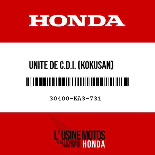 image de 30400-KA3-731 UNITE DE C.D.I. (KOKUSAN)