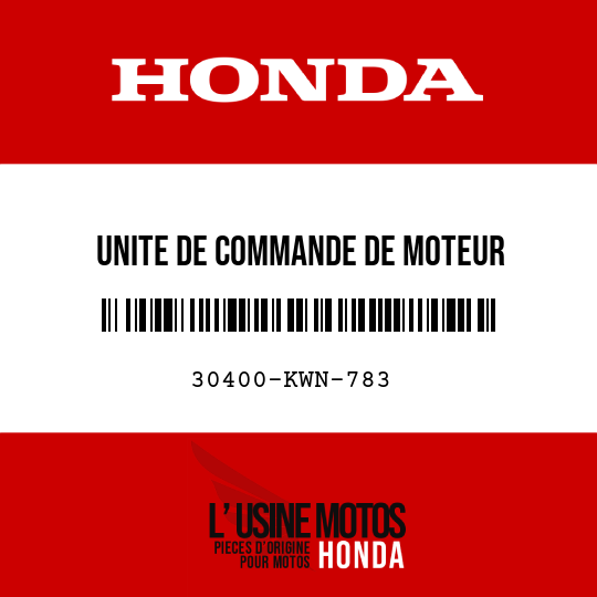 image de 30400-KWN-783 UNITE DE COMMANDE DE MOTEUR