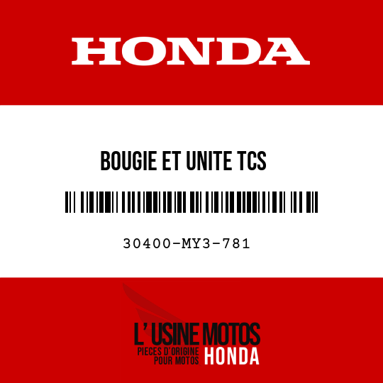image de 30400-MY3-781 BOUGIE ET UNITE TCS