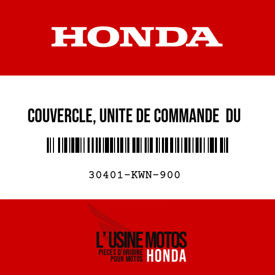 image de 30401-KWN-900 COUVERCLE, UNITE DE COMMANDE  DU MOTEUR