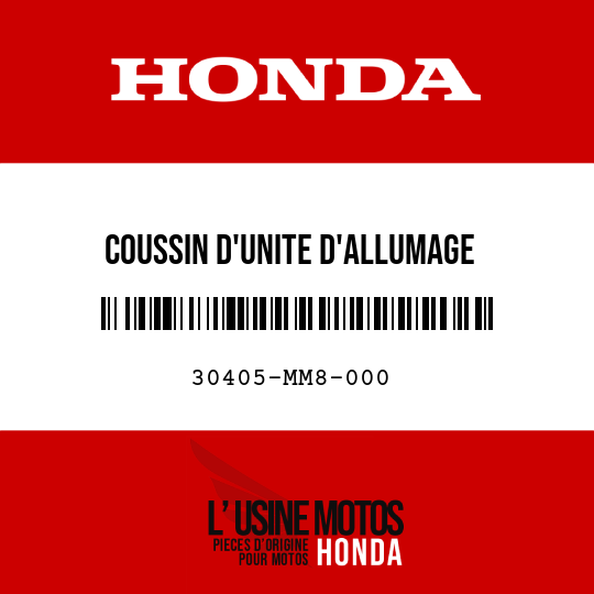 image de 30405-MM8-000 COUSSIN D'UNITE D'ALLUMAGE