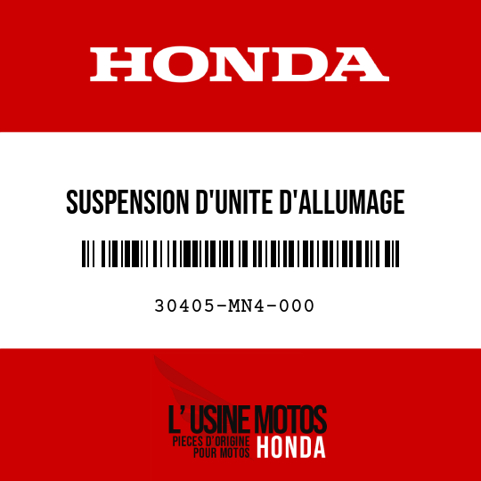 image de 30405-MN4-000 SUSPENSION D'UNITE D'ALLUMAGE
