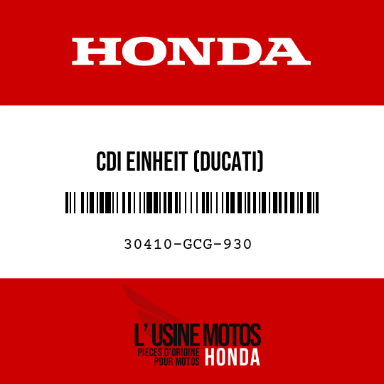 image de 30410-GCG-930 CDI EINHEIT (DUCATI)