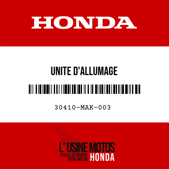image de 30410-MAK-003 UNITE D'ALLUMAGE