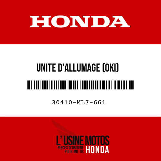 image de 30410-ML7-661 UNITE D'ALLUMAGE (OKI)