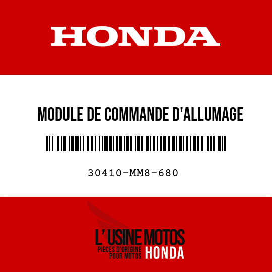 image de 30410-MM8-680 MODULE DE COMMANDE D'ALLUMAGE