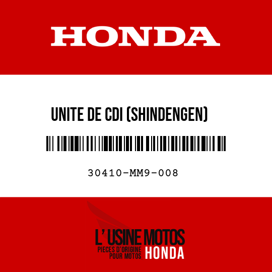image de 30410-MM9-008 UNITE DE CDI (SHINDENGEN)