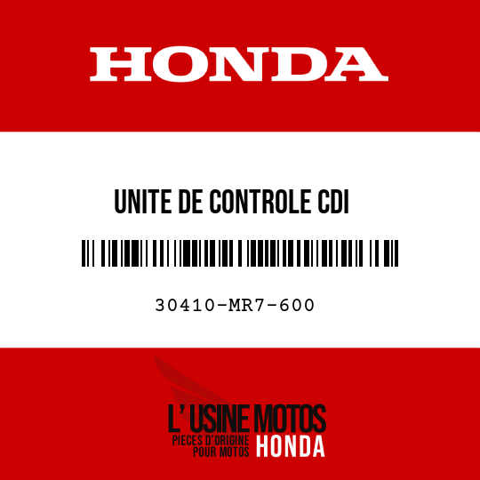 image de 30410-MR7-600 UNITE DE CONTROLE CDI