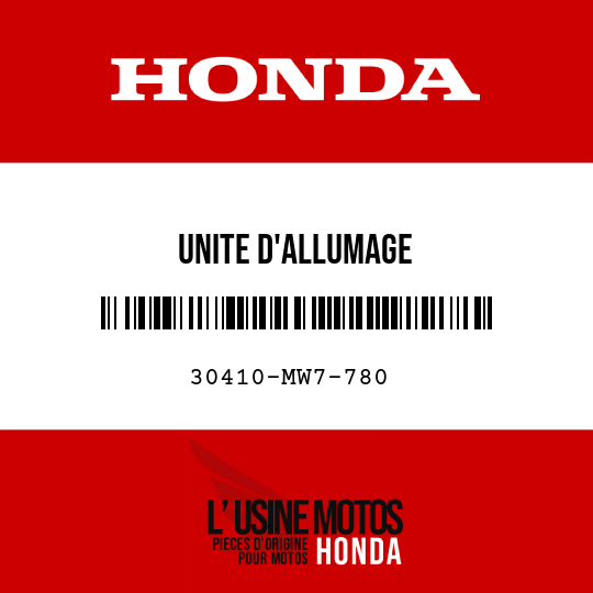 image de 30410-MW7-780 UNITE D'ALLUMAGE