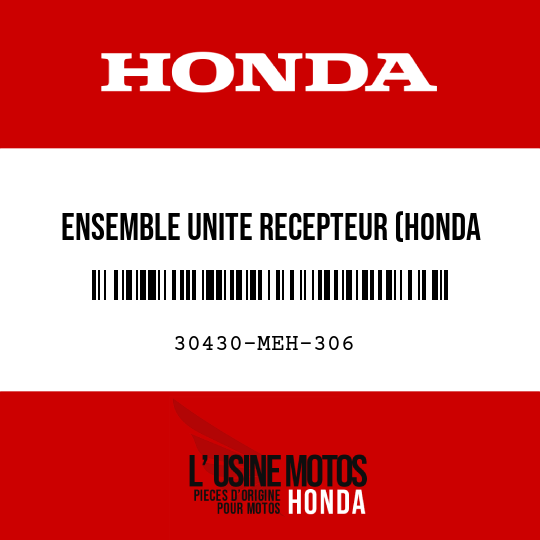 image de 30430-MEH-306 ENSEMBLE UNITE RECEPTEUR (HONDA LOCK)