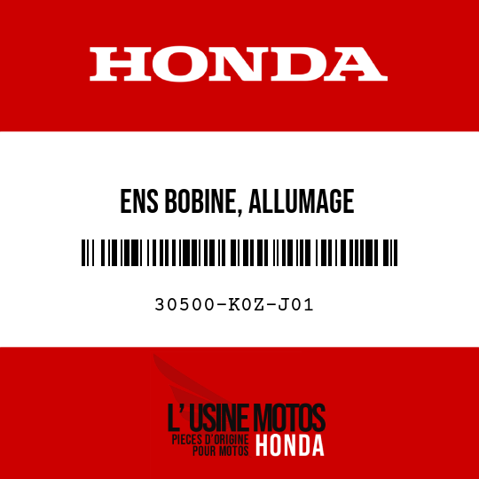 image de 30500-K0Z-J01 ENS BOBINE, ALLUMAGE