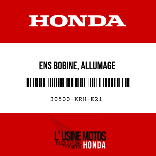 image de 30500-KRH-E21 ENS BOBINE, ALLUMAGE