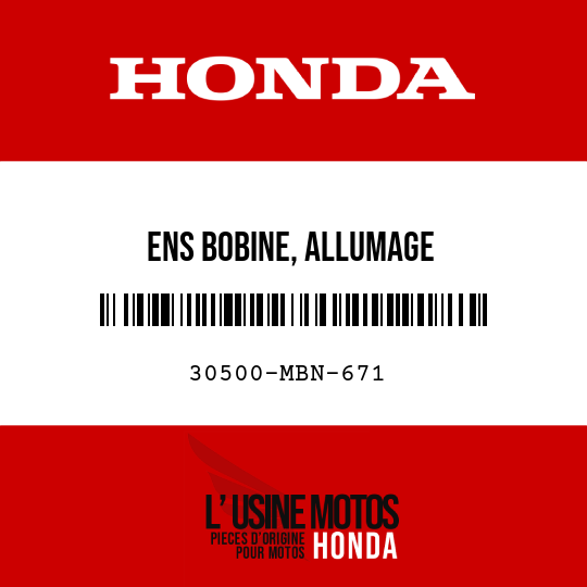image de 30500-MBN-671 ENS BOBINE, ALLUMAGE