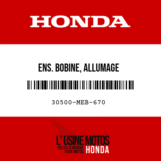 image de 30500-MEB-670 ENS. BOBINE, ALLUMAGE