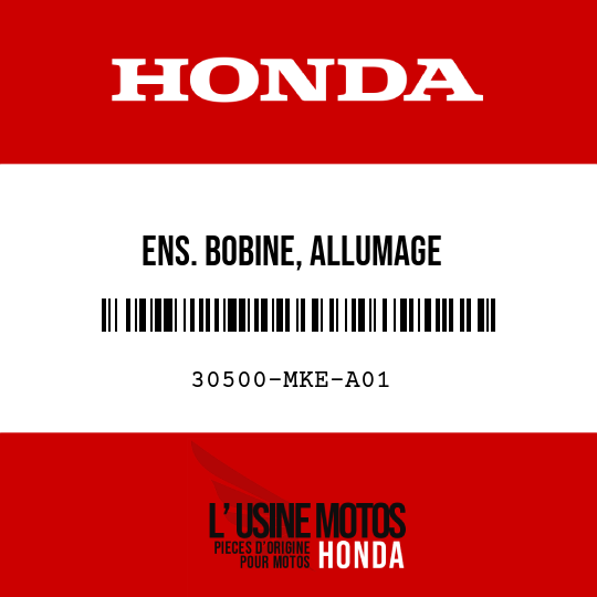 image de 30500-MKE-A01 ENS. BOBINE, ALLUMAGE