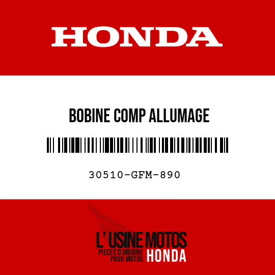 image de 30510-GFM-890 BOBINE COMP ALLUMAGE
