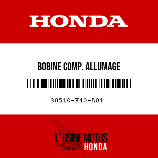 image de 30510-K40-A01 BOBINE COMP. ALLUMAGE