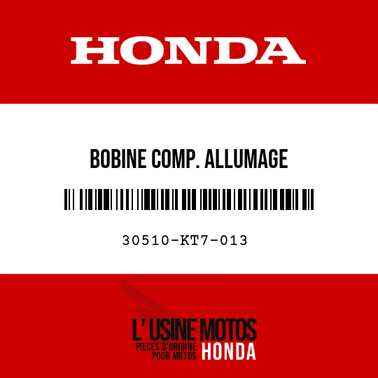 image de 30510-KT7-013 BOBINE COMP. ALLUMAGE