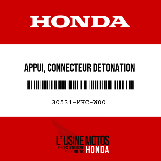 image de 30531-MKC-W00 APPUI, CONNECTEUR DETONATION