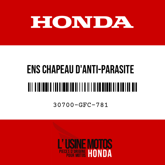 image de 30700-GFC-781 ENS CHAPEAU D'ANTI-PARASITE