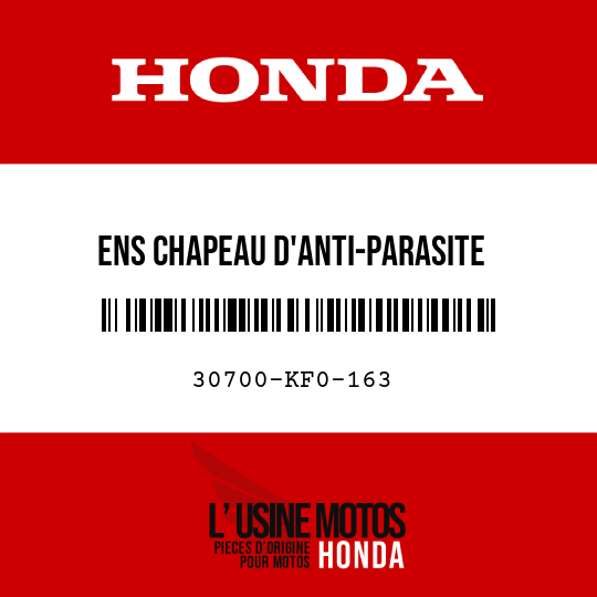 image de 30700-KF0-163 ENS CHAPEAU D'ANTI-PARASITE