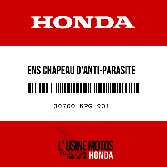 image de 30700-KPG-901 ENS CHAPEAU D'ANTI-PARASITE