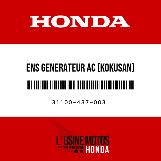 image de 31100-437-003 ENS GENERATEUR AC (KOKUSAN)