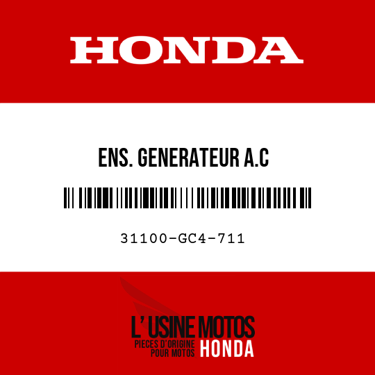 image de 31100-GC4-711 ENS. GENERATEUR A.C