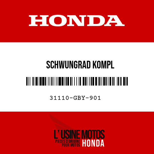image de 31110-GBY-901 SCHWUNGRAD KOMPL