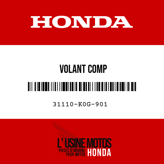 image de 31110-K0G-901 VOLANT COMP