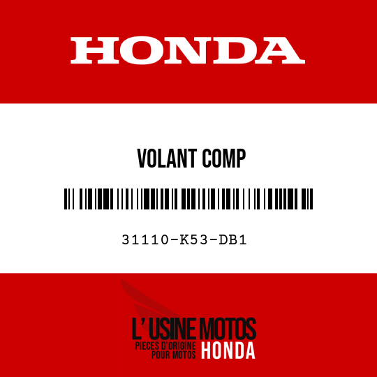 image de 31110-K53-DB1 VOLANT COMP